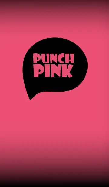 [LINE着せ替え] Punch Pink And Black Vr.5 (JP)の画像1