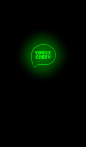 Green Neon Theme Vr.5 (JP)の着せ替えメイン画像