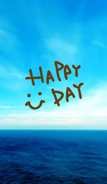 [LINE着せ替え] スペインの海だよ！スマイル。5の画像1