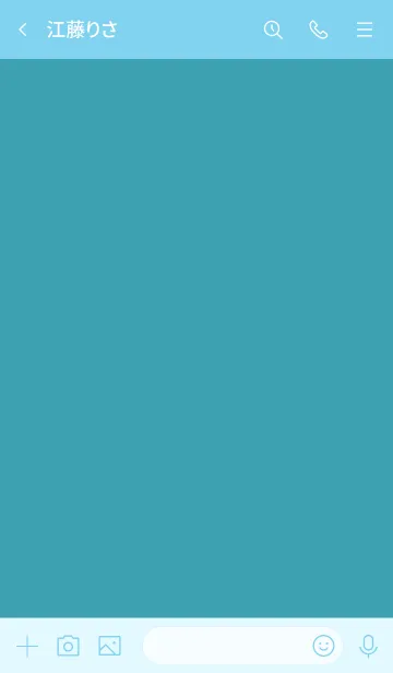 [LINE着せ替え] 青 : ラグジュアリーな着せ替えの画像3