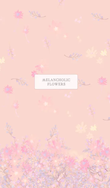 [LINE着せ替え] Melancholic Flowers 15の画像1