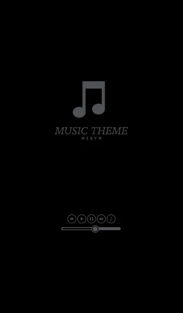 MUSIC THEME -MEKYM- 6の着せ替えメイン画像