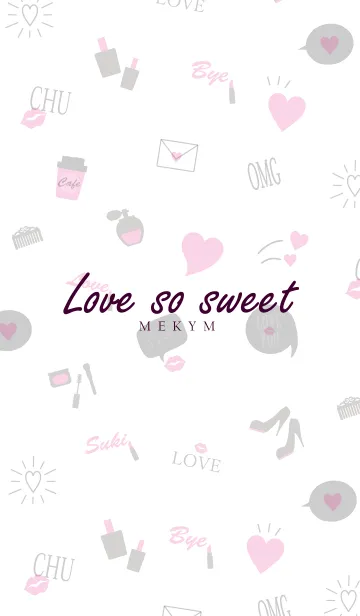 [LINE着せ替え] Love so sweet 30 -MEKYM-の画像1