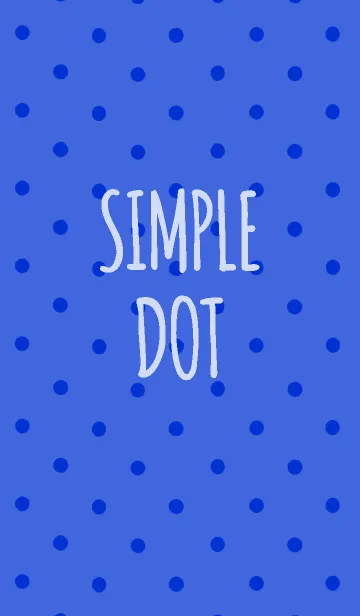 [LINE着せ替え] シンプル ドット 034の画像1
