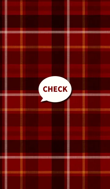 [LINE着せ替え] チェック柄ファブリック5の画像1