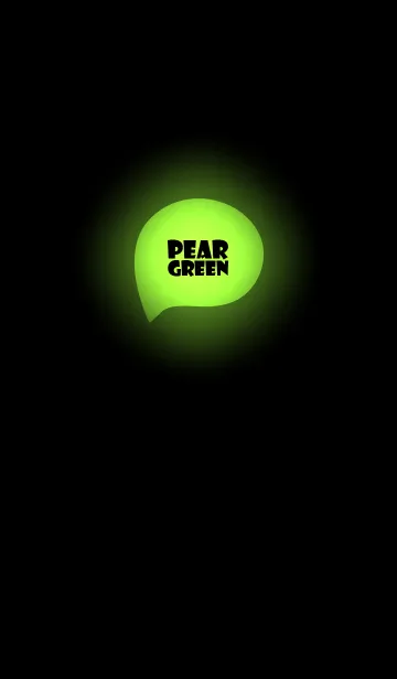 [LINE着せ替え] Pear Green In Black Vr.5 (JP)の画像1