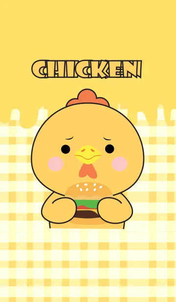 [LINE着せ替え] Chicken is Enjoy Eating (JP)の画像1