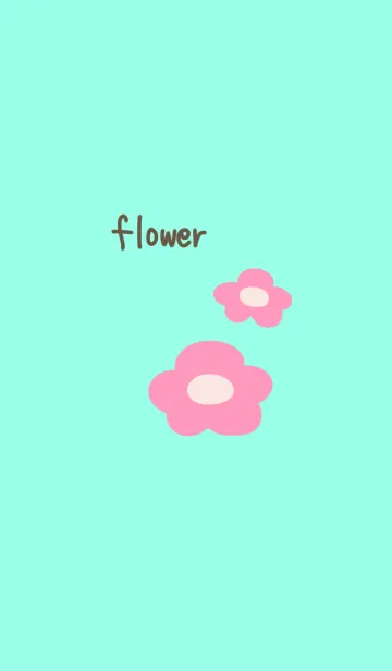 [LINE着せ替え] ピンクの花の画像1