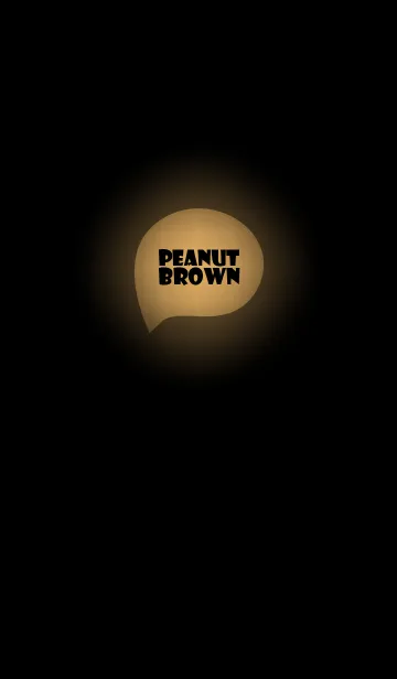 [LINE着せ替え] Peanut Brown In Black Vr.5 (JP)の画像1
