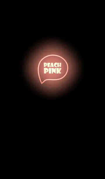 [LINE着せ替え] Peach Pink Neon Theme Vr.5 (JP)の画像1