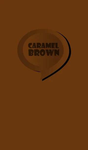 [LINE着せ替え] Caramel Brown Button V.3 (JP)の画像1