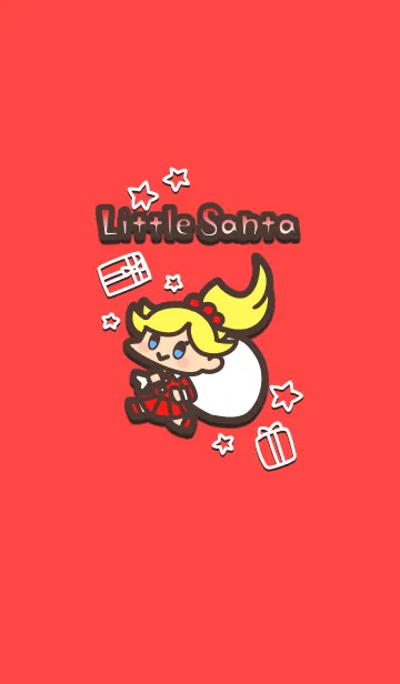 [LINE着せ替え] Little Santaの画像1