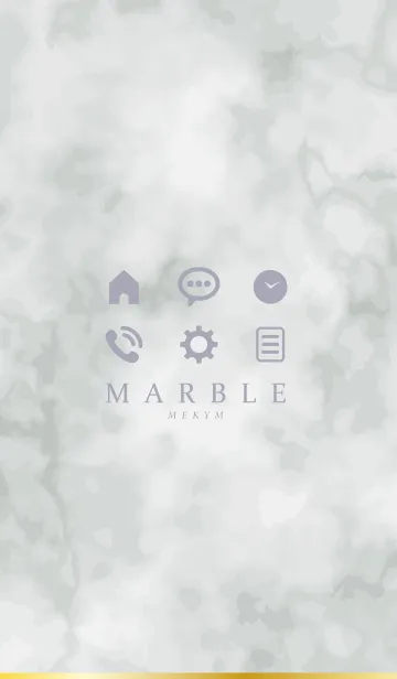 [LINE着せ替え] MARBLE -SIMPLE MONOTONE- 28の画像1