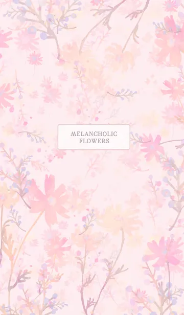 [LINE着せ替え] Melancholic Flowers 16の画像1