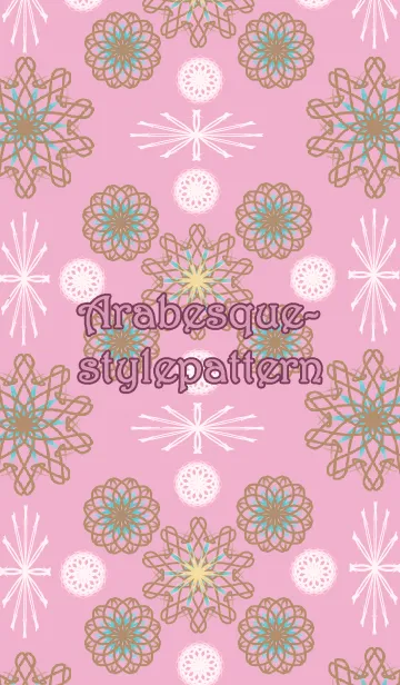 [LINE着せ替え] アラベスク風の模様3の画像1