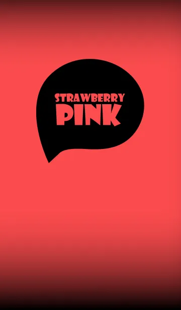 [LINE着せ替え] Strawberry Pink And Black Vr.5 (JP)の画像1