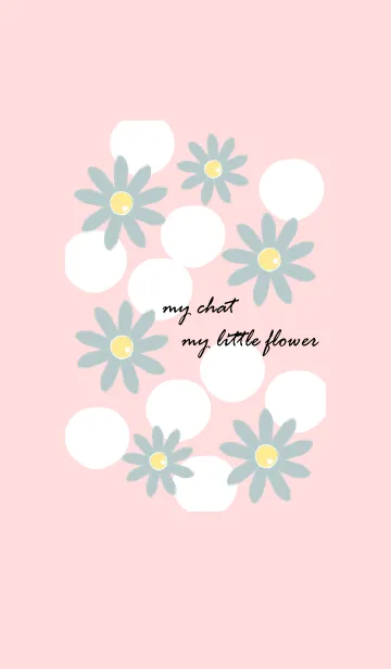 [LINE着せ替え] My chat my little flower 35の画像1