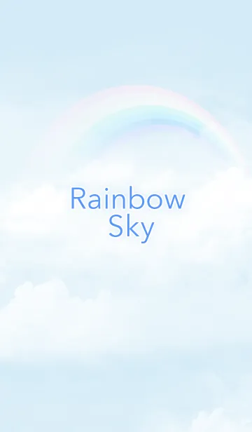 [LINE着せ替え] Rainbow Sky ---TSG---の画像1