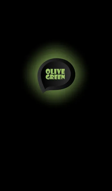 [LINE着せ替え] Olive Green Button In Black V.3 (JP)の画像1