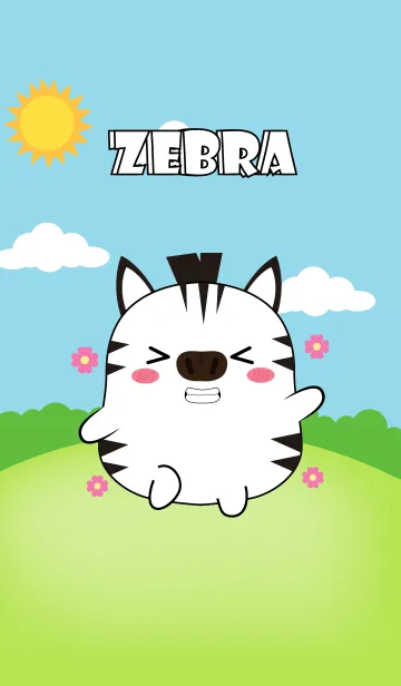 [LINE着せ替え] Fat Zebra Theme (JP)の画像1
