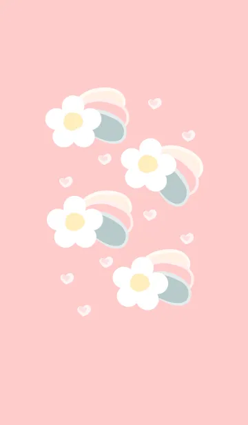 [LINE着せ替え] mini flower and shooting stars 25の画像1