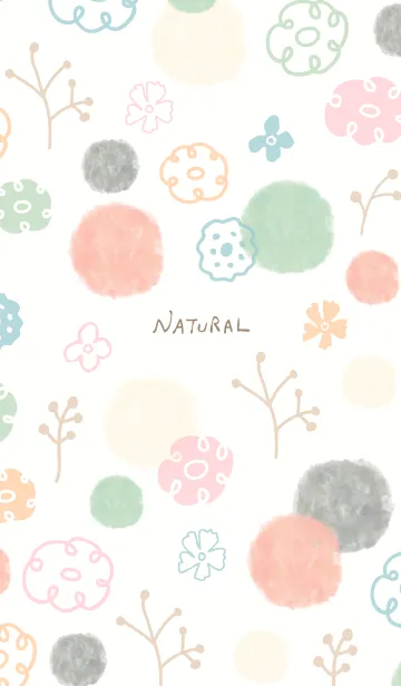 [LINE着せ替え] 冬支度 花の画像1