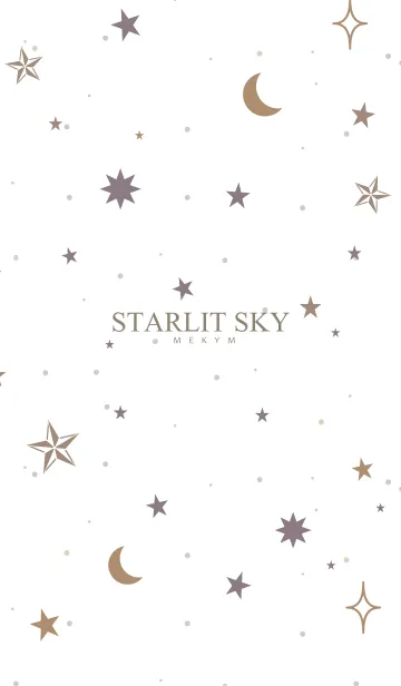 [LINE着せ替え] -STARLIT SKY- SIMPLE 27の画像1