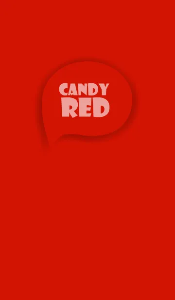 [LINE着せ替え] Love Candy Red Button Vr.3 (JP)の画像1
