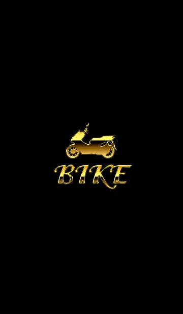 [LINE着せ替え] バイク BIKE GOLD2の画像1