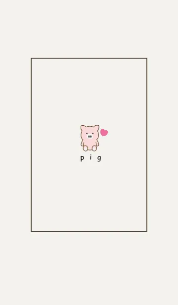 pig -SIMPLE HEART 7.の着せ替えメイン画像