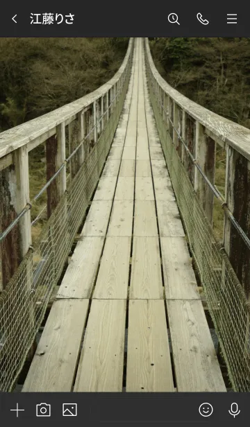 [LINE着せ替え] つり橋の画像3