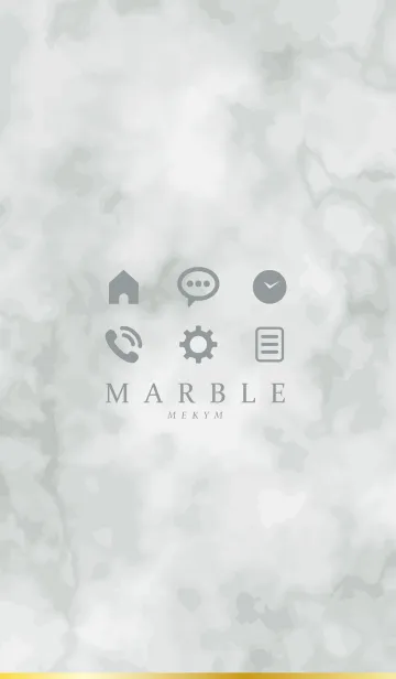 [LINE着せ替え] MARBLE -SIMPLE MONOTONE- 29の画像1