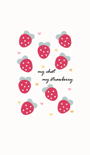 [LINE着せ替え] lovely strawberry 36 ^^の画像1