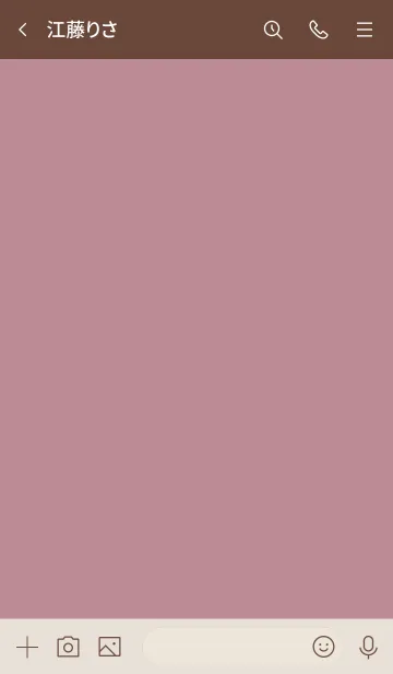 [LINE着せ替え] 手書き シアーモーヴ ピンク13 ブラウン2の画像3