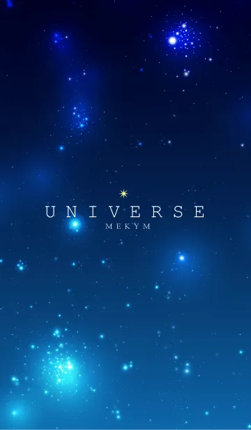 [LINE着せ替え] Universe Blue. -MEKYM- 28の画像1