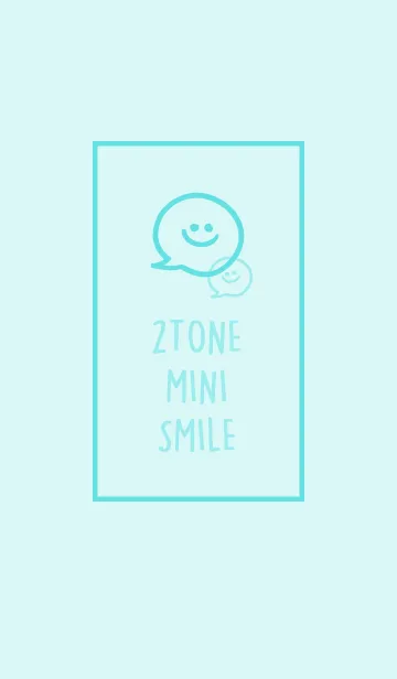 [LINE着せ替え] 2トーン ミニ スマイル 22の画像1