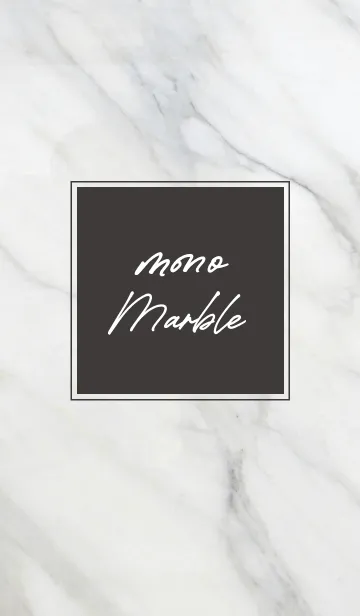 [LINE着せ替え] mono marble「モノトーンの大理石」の画像1