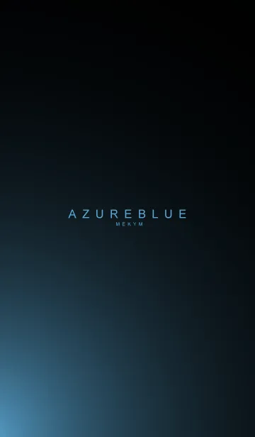 [LINE着せ替え] AZUREBLUELIGHT -MEKYM-の画像1