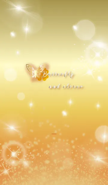 [LINE着せ替え] 赤 : 運気上昇！黄金の蝶の画像1