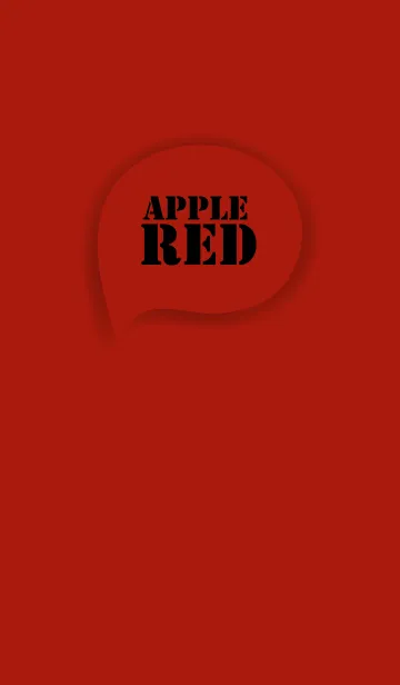 [LINE着せ替え] Love Apple Red Button V.3 (JP)の画像1