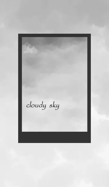 [LINE着せ替え] 曇り空 2の画像1