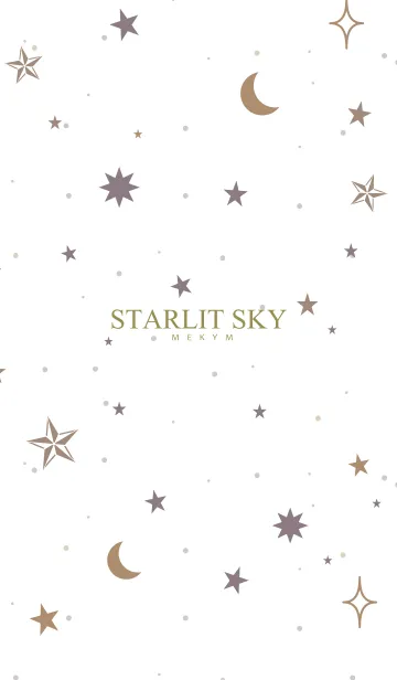 [LINE着せ替え] -STARLIT SKY- SIMPLE 28の画像1