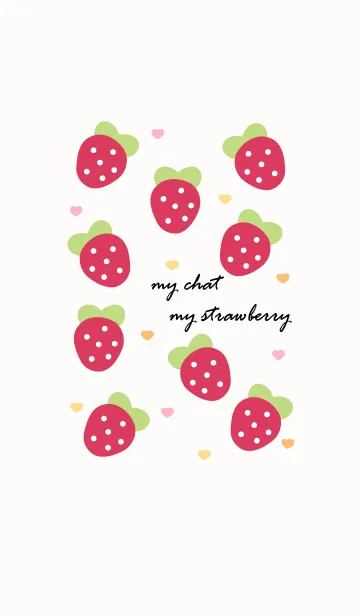 [LINE着せ替え] lovely strawberry 37 ^^の画像1