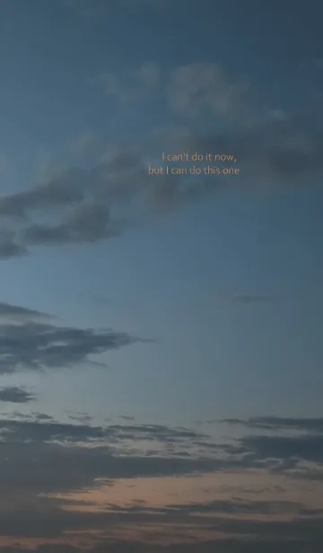 [LINE着せ替え] 今はこれはできないけど、これはできる。の画像1