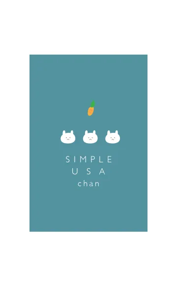 [LINE着せ替え] Simple USA-chan 01の画像1