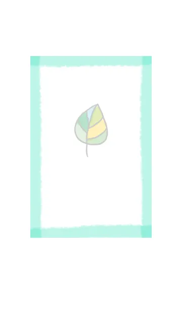 [LINE着せ替え] 癒やしのリーフの画像1