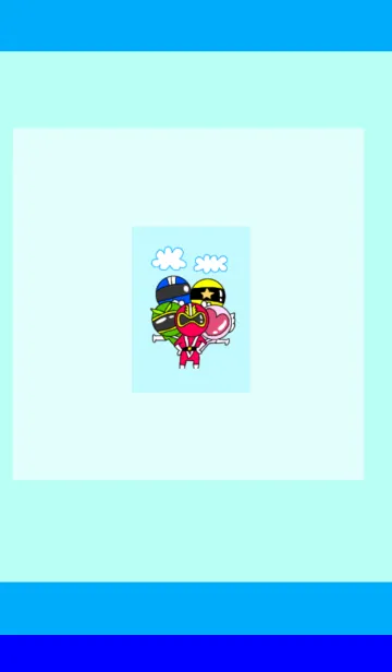 [LINE着せ替え] レンジャーたちの画像1
