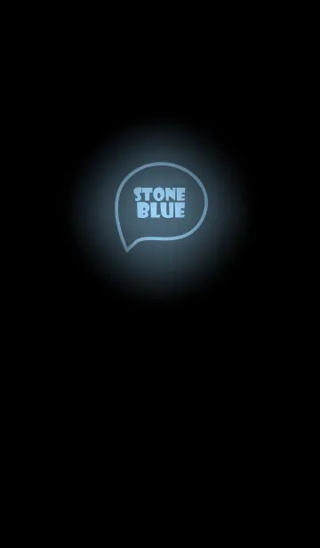 [LINE着せ替え] Stone Blue Neon Theme Vr.5 (JP)の画像1