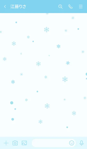 [LINE着せ替え] Snow04 ---TSG---の画像3