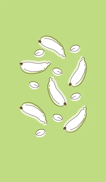 [LINE着せ替え] Bananas theme 73 :)の画像1